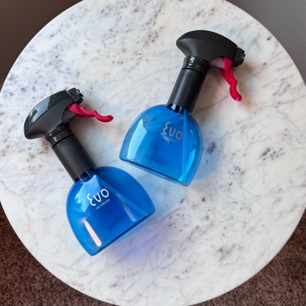 Evo Blue Kitchen Spray Bottles - NEW
